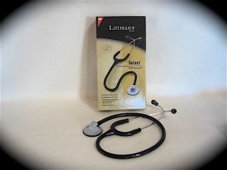 black 3m littmann select stethoscope new littman 
