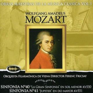    Orquest​a Filarmonica De Viena   Mozart Sinfonia No 40/4 [CD New