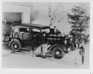 1934 Plymouth PG Standard Six Four Door Sedan, Factory Photo (Ref 