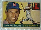   Ted Williams Boston Red Sox Hall of Famer HOF Splendid Splinter