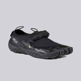 Fila Skele Toes 3.0 Mens EZ Slide Shoes Barefoot Black / Castlerock 