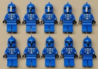 x10 NEW Lego Star Wars Minifigs CLONE STORM TROOPERS Blue Guy Men