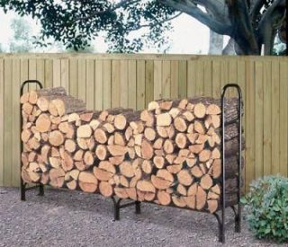   Firewood Log Rack Fire Wood Storage Organizer Yard Outdoor Stand NEW