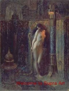 salammbo 1910 Gaston Bussière Repro oil painting