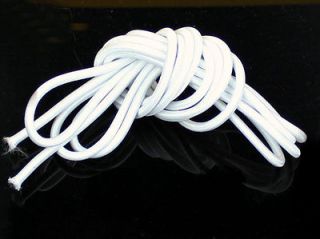 Yards White 5.0 mm Round Elastic Cord for 1/3 SD Ball Jointed Doll 