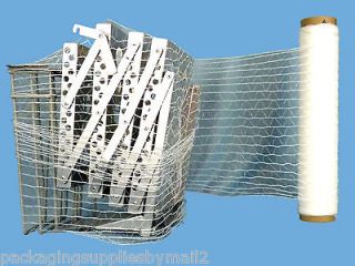 ROLL) MACHINE STRETCH NETTING KNITTED PALLET WRAP 20 x 10000 FEET 
