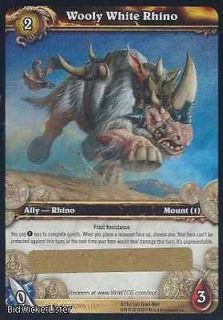 Wooly White Rhino (Unredeemed and Unscratched Loot Card) Mint English 