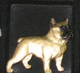 French Bulldog~Frenchie Resin Pin~Brooch.dog jewelry~handpainted 