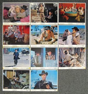 Five Card Stud 68 Dean Martin Robert Mitchum Western Lot Of 10 Color 