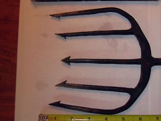 vintage sturgeon/pike spear or gig 6x 13 with threaded end
