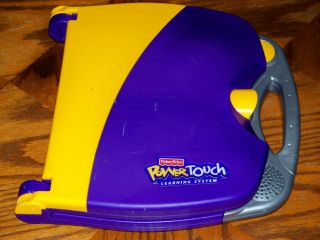 FISHER PRICE POWER TOUCH LEARNING SYSTEM WORKING CONDITION NO BOOKS
