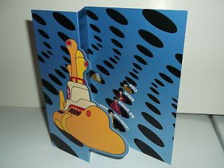 the beatles yellow submarine birthday card  5