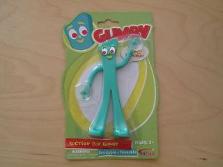 OFFICIAL LICENSED SUCTION CUP GUMBY FIGURE 6 7 COLLECTIBLE09​0612