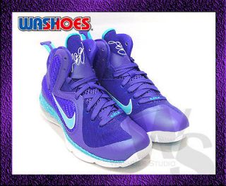 2012 Nike Kids LeBron 9 GS Pure Purple Turquoise Blue White 472664 500 