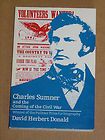 charles sumner the coming of the civil war d h