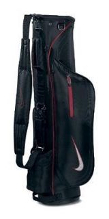 2011 Nike Golf Skinny Carry Bag Black/Red Sunday Style Bag Brand New $ 