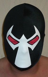 new bane mask halloween costume prop comic hood variant