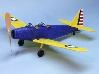 dum224 fairchild pt 19 rubber powered model airplane du time