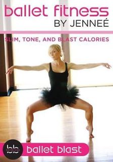   FITNESS BY JENNEE BALLET BLAST DVD SLIM TONE AND BLAST CALORIES NEW