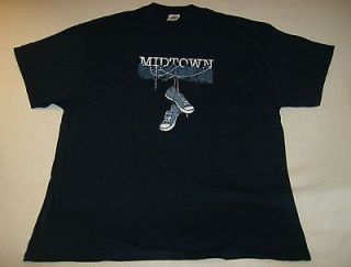 DELTA SHORT SLEEVE BLUE T SHIRT MIDTOWN ON FRONT XL K#1753