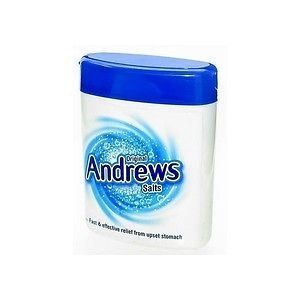 Andrewss Liver Salts Jar 250g Relieves Indigestion Upset Stomach 