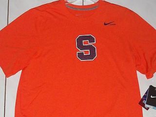 New Nike Syracuse Lacrosse Orange Shirt Size Medium *DRI FIT