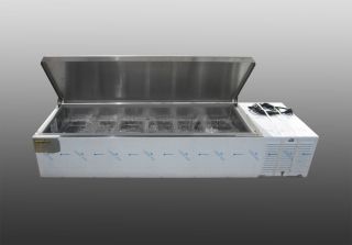 BRAND NEW COUNTER TOP PREP STATION   SILVER KING   SKPS12 /C1