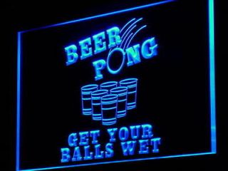 i939 b beer pong get your balls wet neon light