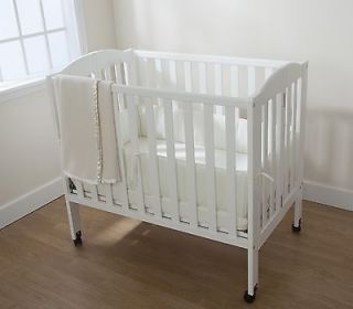 Newly listed 3 Piece Cotton Percale Porta (Mini) Crib Set   ECRU
