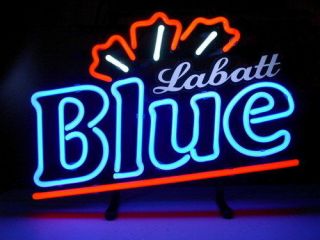 New Labatt Blue Beer Neon Light Sign Gift Pub Home Display Beer Bar 