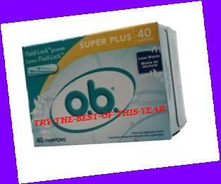 ob o b super plus tampons 40 ea one day
