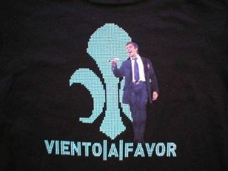 Alejandro Fernandez New Tour Tee T Shirt Viento A Favor Black Ladies 