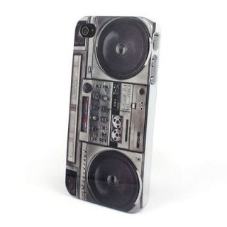 Vintage Radio Cassette Tape Recorder Player Hard Case Cover for iphone 