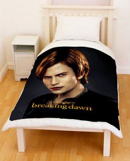Twilight Breaking Dawn Jasper Cullen Throw Fleece Blanket 008