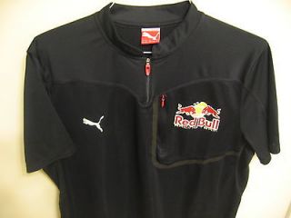 Used XL Team Red Bull Racing Puma Pit Crew Shirt Nascar BMX XGames MX 