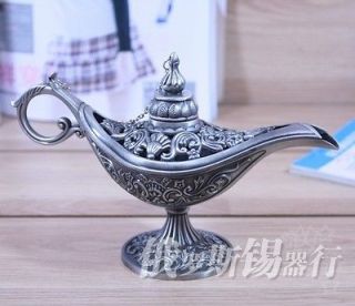 classical aladdin handmade tibet silver aladdin s lamp from china time 