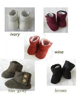 cute Ivory,gray,black,burgundy high top toddler baby girl shoes boots 
