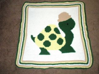 turtle baby afghan crochet pattern  2 99
