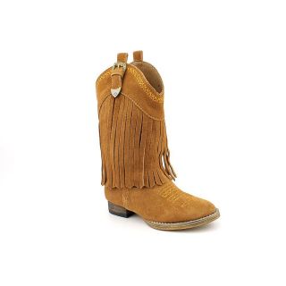 Volatile Hilly Youth Kids Girls Size 1 Tan Regular Suede Western Boots