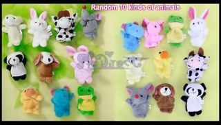   Animal Family Story fairy tale Finger Puppets Toy Teach PARTY FAVOR