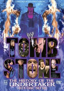   Tombstone The History of the Undertaker DVD, 2005, 3 Disc Set