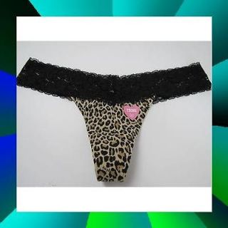   SECRET LOVE PINK PERFECT PINK EXTRA LOW RISE LEOPARD THONG SMALL