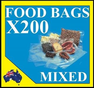 Vacuum Food Sealer Bags Mixed 20cm 27cm 35 cm Saver Storage Seal 