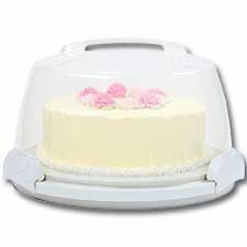 wilton portable round cake caddy carrier carry to party one