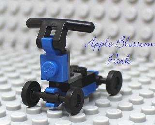   /Town BLUE & BLACK SCOOTER  Toy for Boy/Girl Minifig from set 10185