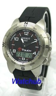   TISSOT T TOUCH TITANIUM COMPASS/ALTIMETER/THERMOMETER MENs WATCH
