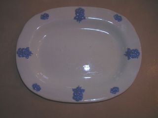 adams royal ivory victorian ware oblong plate 