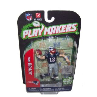 2012 Tom Brady New England Patriots NFL McFarlane Playmaker Series 3 