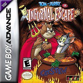 New Tom & Jerry in Infurnal Escape GBA Video Game
