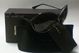 tom ford miranda tf 130 brn 36f authentic sunglasses
